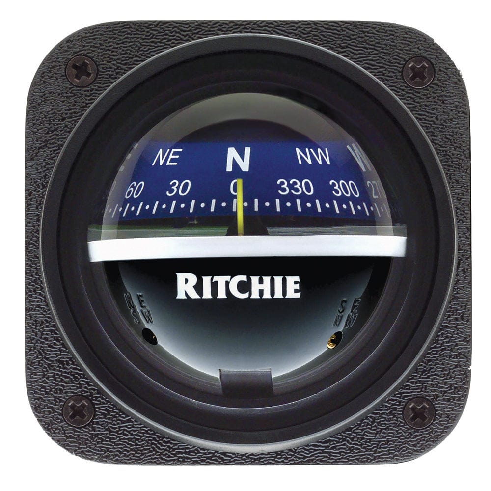 Ritchie Ritchie V-537B Explorer Compass - Bulkhead Mount - Blue Dial Marine Navigation & Instruments