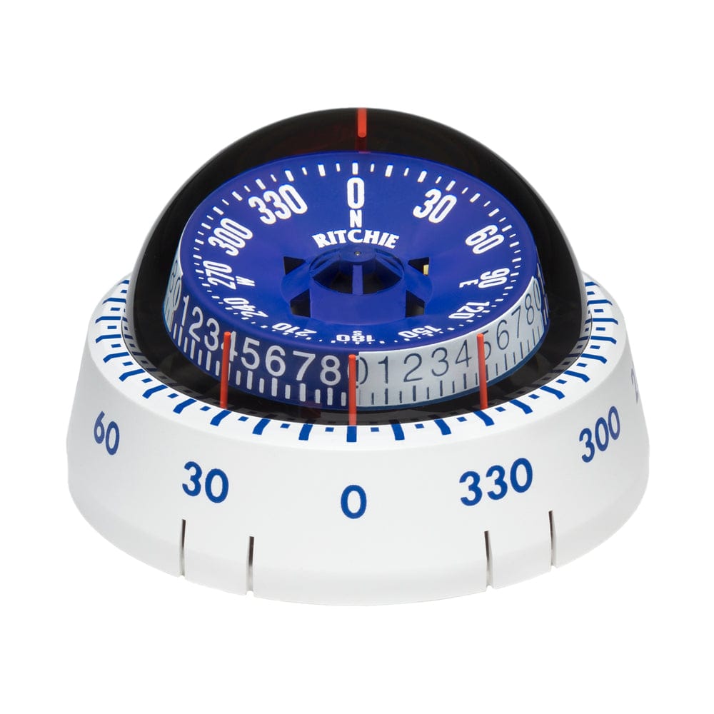 Ritchie Ritchie XP-98W X-Port Tactician Compass - Surface Mount - White Marine Navigation & Instruments