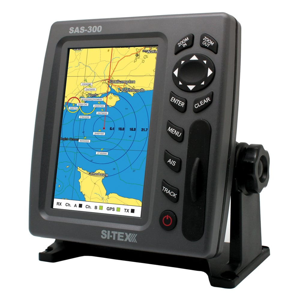 SI-TEX SI-TEX SAS-300 AIS Class B Transceiver w/External GPS Antenna Marine Navigation & Instruments