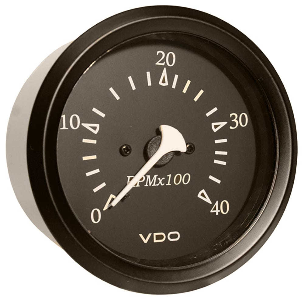 VDO VDO Cockpit Marine 85mm (3-3/8") Diesel Tachometer - Black Dial/Bezel Marine Navigation & Instruments