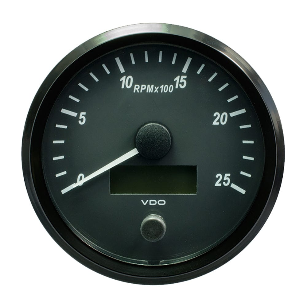 VDO VDO SingleViu 100mm (4") Tachometer - 2500 RPM Marine Navigation & Instruments