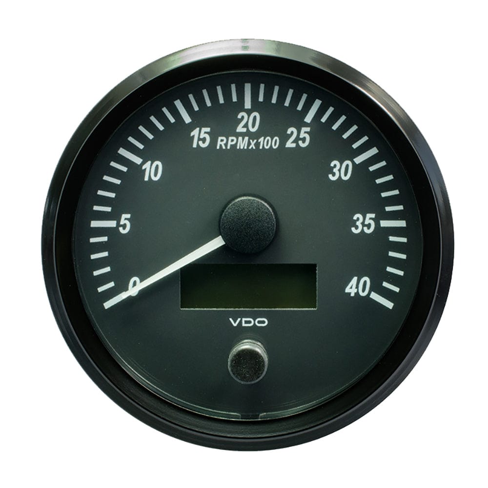 VDO VDO SingleViu 100mm (4") Tachometer - 4000 RPM Marine Navigation & Instruments
