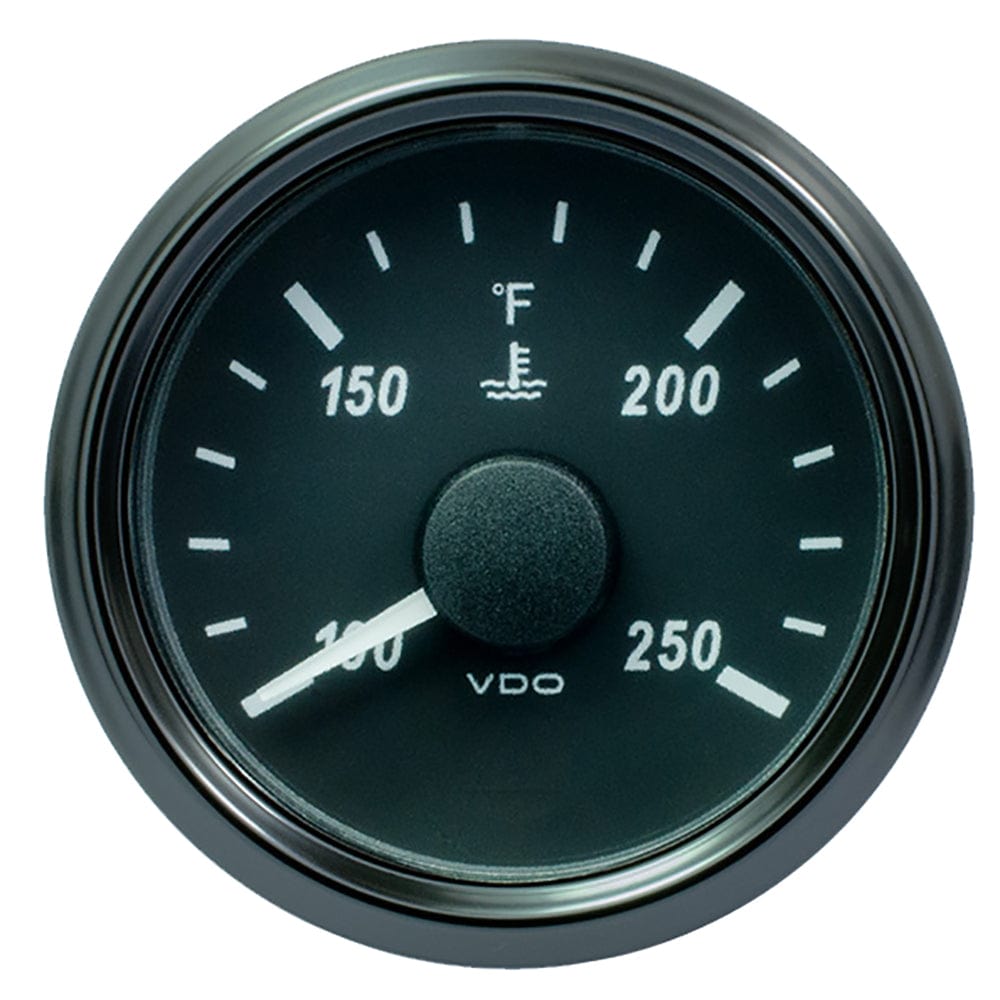 VDO VDO SingleViu 52mm (2-1/16") Water Temp. Gauge - 250° F - 291-22 OHM Marine Navigation & Instruments