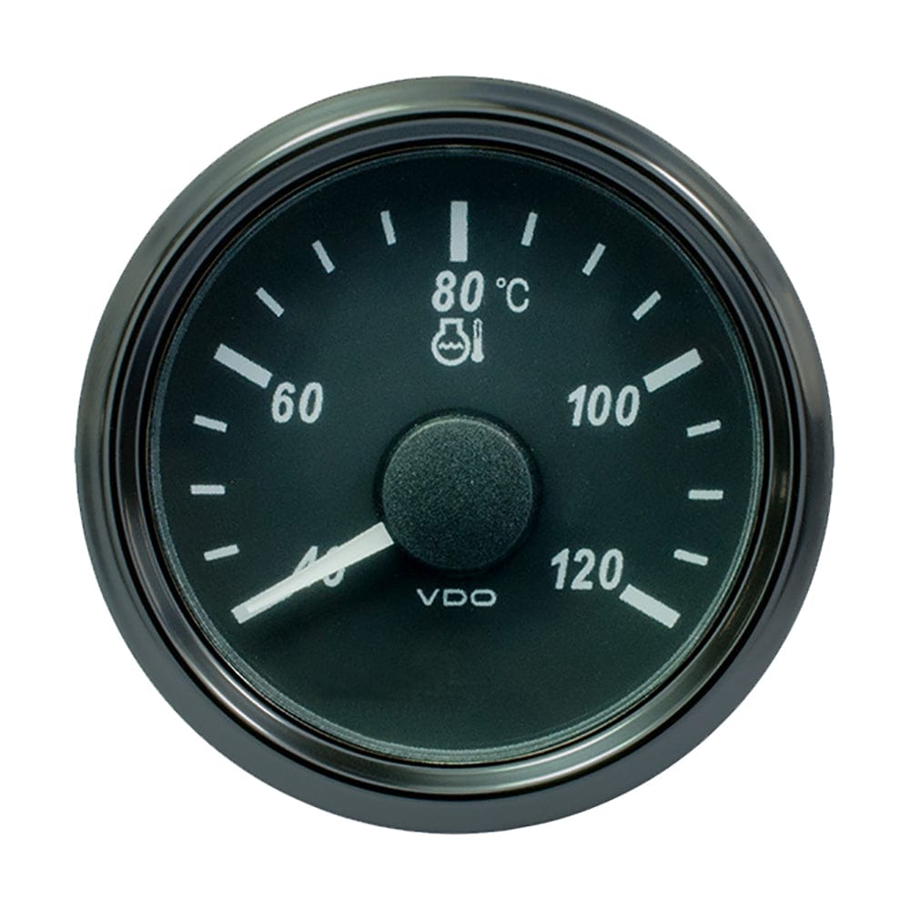 VDO VDO SingleViu 52mm (2-1/16") Water Temp. Gauge - Euro - 120° C - 291-22 ohm Marine Navigation & Instruments