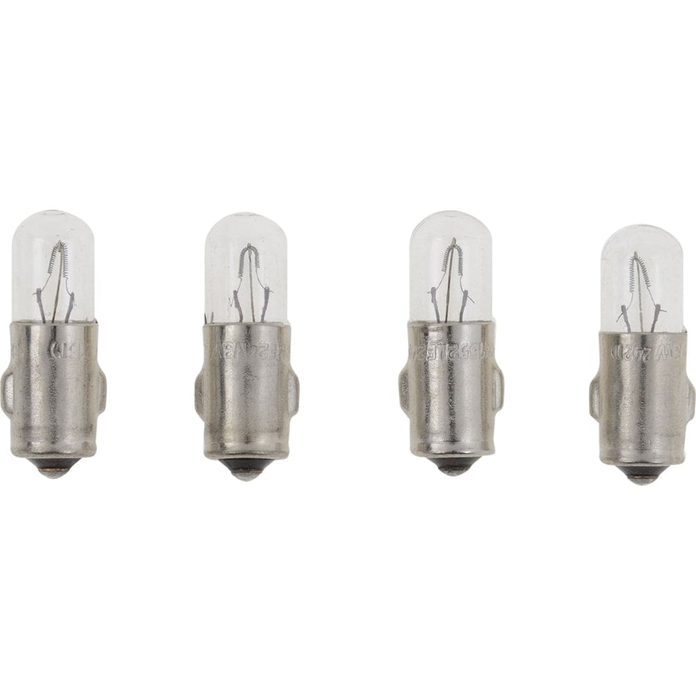 VDO VDO Type A - White Metal Base Bulb - 24V - 4-Pack Marine Navigation & Instruments