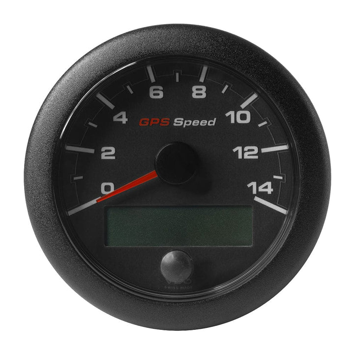 Veratron Veratron 3-3/8" (85mm) OceanLink® GPS Speedometer - Black Dial & Bezel (0-14 K/MPH/KMH) Marine Navigation & Instruments