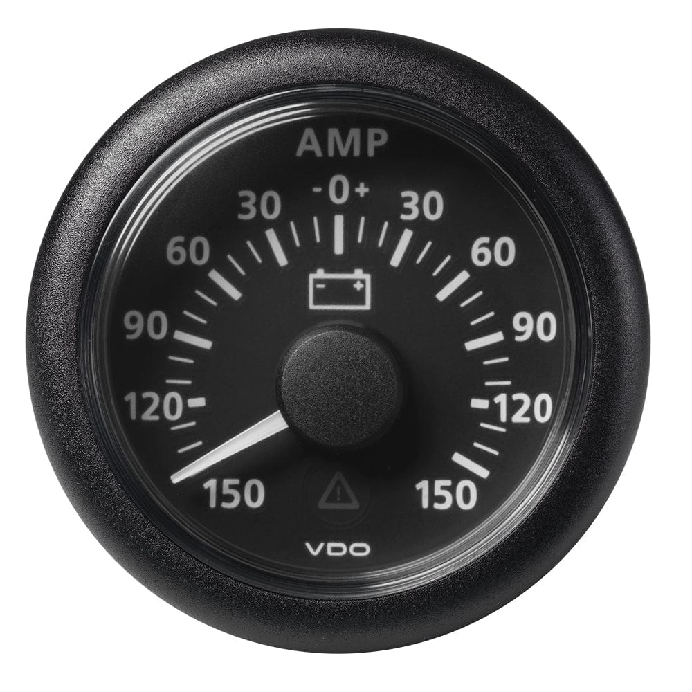 Veratron Veratron 52MM (2-1/16") ViewLine Battery Status Gauge -150/+150AMP - Black Dial & Bezel Marine Navigation & Instruments