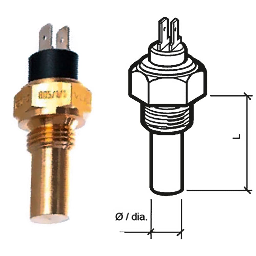 Veratron Veratron Coolant Temperature Sensor - 40° to 120°C - 1/2" - 14NPTF Marine Navigation & Instruments