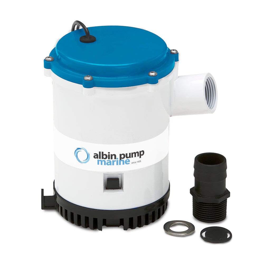 Albin Pump Marine Albin Pump Bilge Pump Heavy Duty 1750 GPH - 12V Marine Plumbing & Ventilation