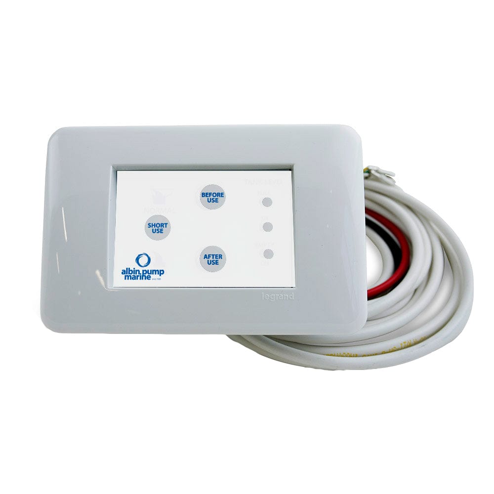 Albin Pump Marine Albin Pump Marine Digital Control Panel Silent Electric Toilet Marine Plumbing & Ventilation