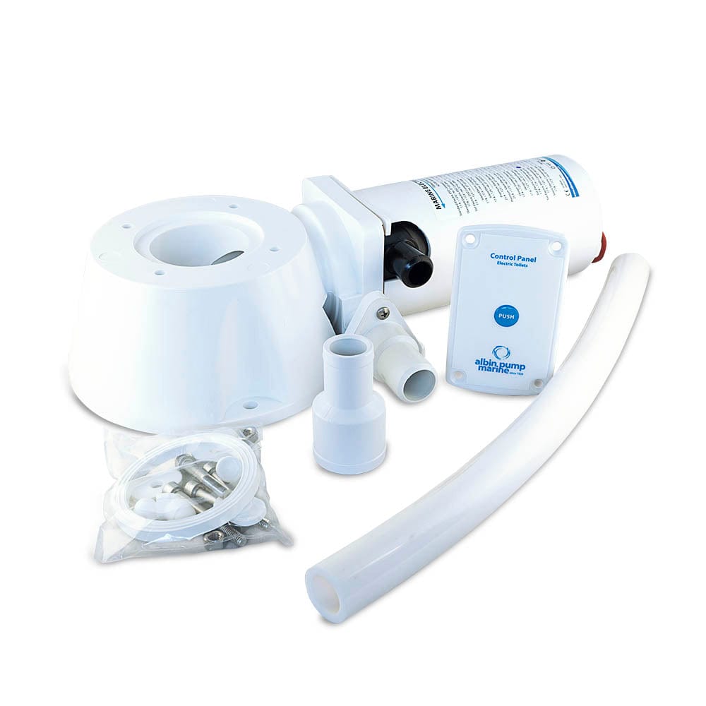 Albin Pump Marine Albin Pump Marine Standard Electric Toilet Conversion Kit - 12V Marine Plumbing & Ventilation