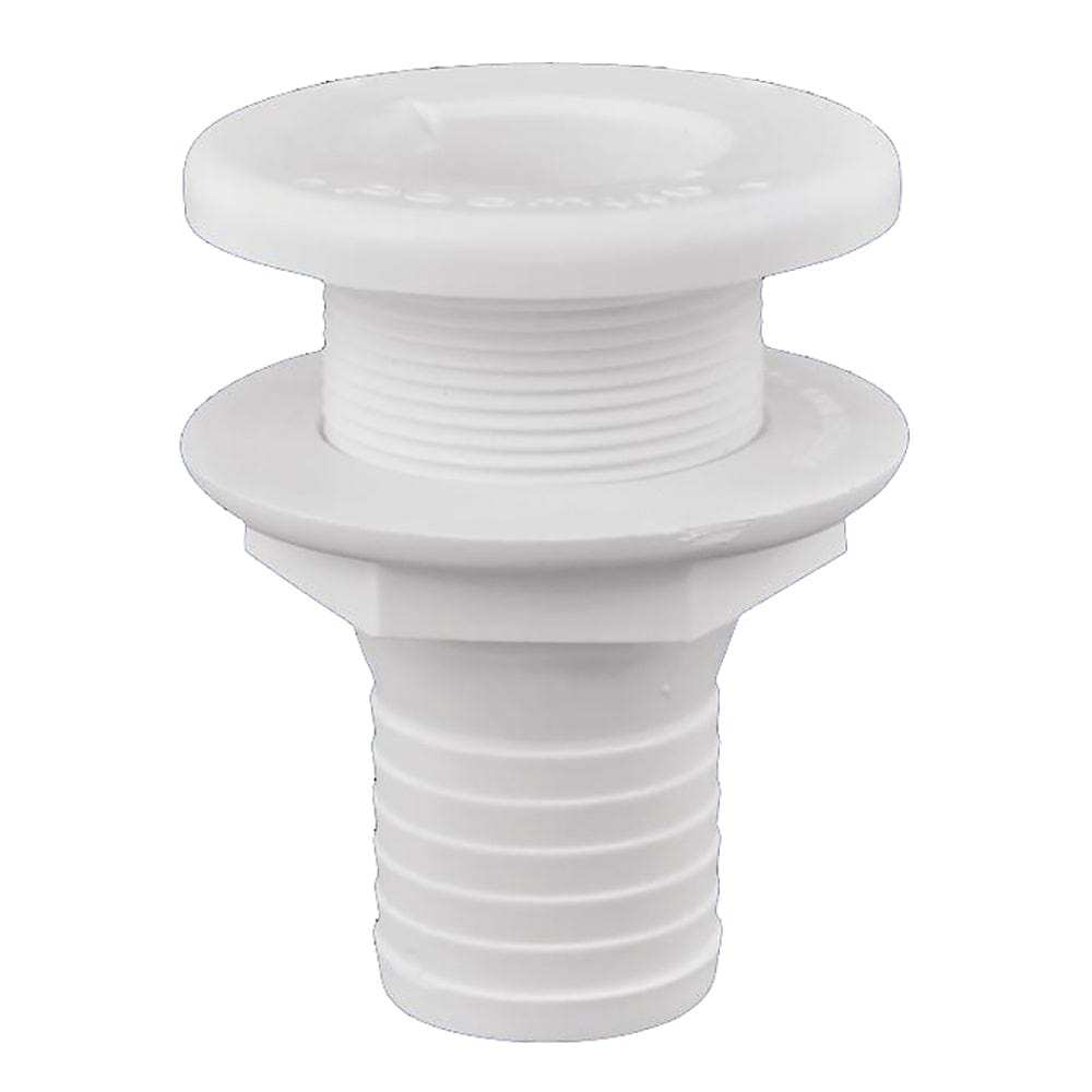 Attwood Marine Attwood Plastic Thru-Hull Fitting - 1-1/2" - White Marine Plumbing & Ventilation