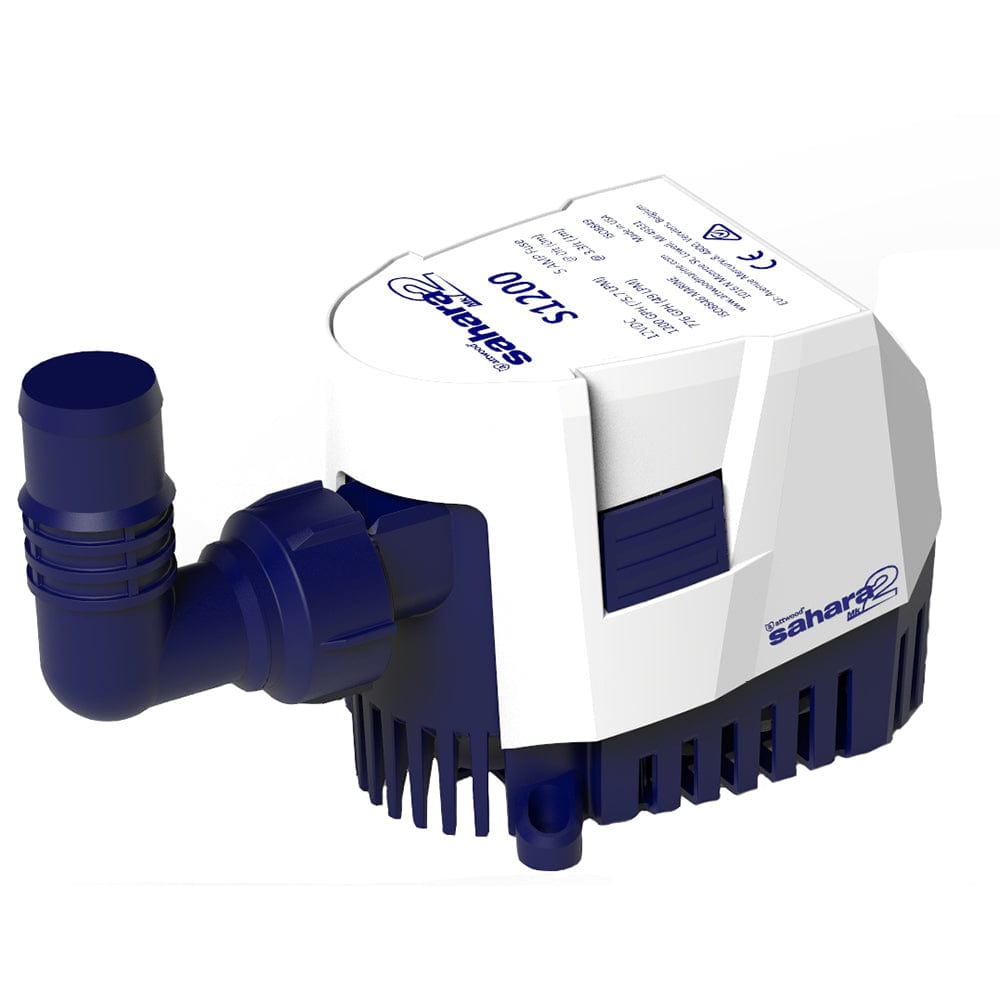 Attwood Marine Attwood Sahara MK2 S1200 Bilge Pump 1200 GPH - 12V - Automatic Marine Plumbing & Ventilation