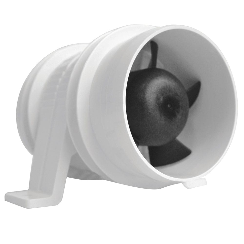 Attwood Marine Attwood Turbo 3000 Series In-Line Blower - 12V - White Marine Plumbing & Ventilation