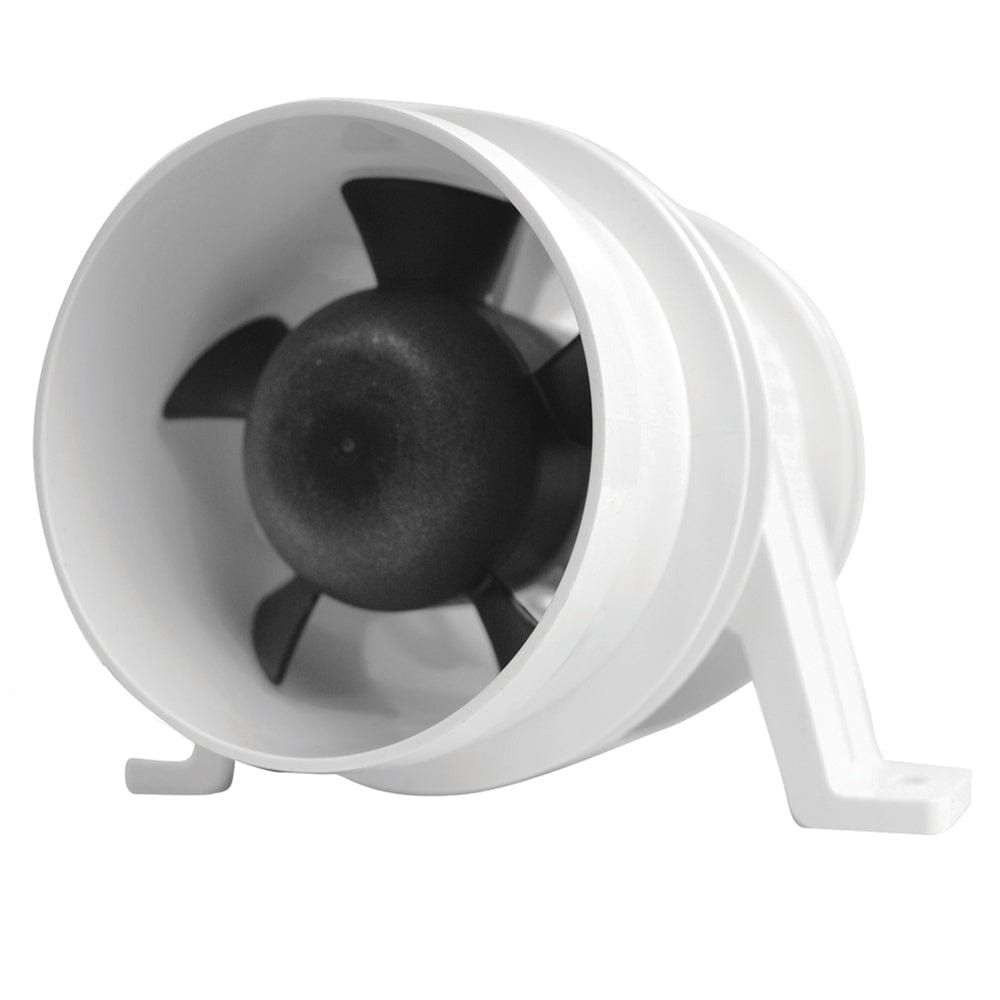 Attwood Marine Attwood Turbo 3000 Series In-Line Blower - 12V - White Marine Plumbing & Ventilation