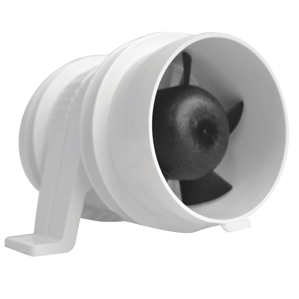 Attwood Marine Attwood Turbo 3000 Series Water-Resitant, In-Line Blower - 12V - White Marine Plumbing & Ventilation