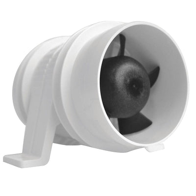 Attwood Marine Attwood Turbo 3000 Series Water-Resitant, In-Line Blower - 12V - White Marine Plumbing & Ventilation
