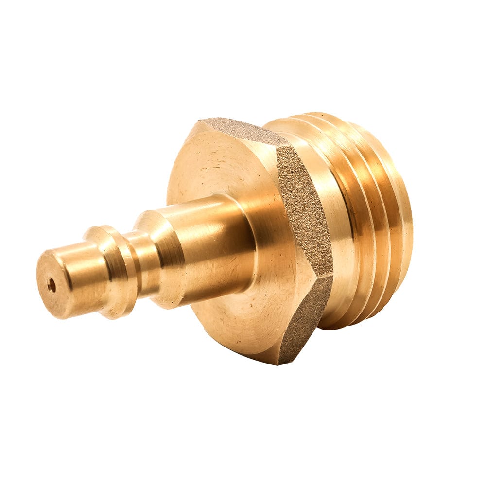 Camco Camco Blow Out Plug - Brass - Quick-Connect Style Marine Plumbing & Ventilation