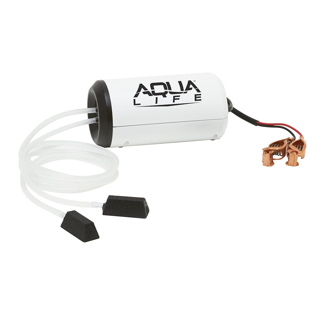 Frabill Frabill Aqua-Life® Aerator Dual Output 12V DC Greater Than 25 Gallons Marine Plumbing & Ventilation