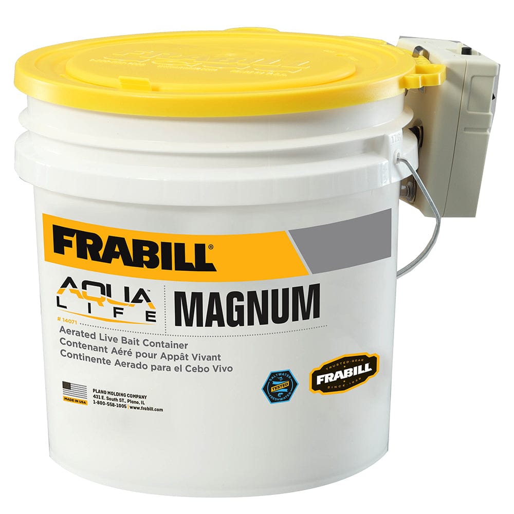 Frabill Frabill Magnum Bucket - 4.25 Gallons w/Aerator Marine Plumbing & Ventilation