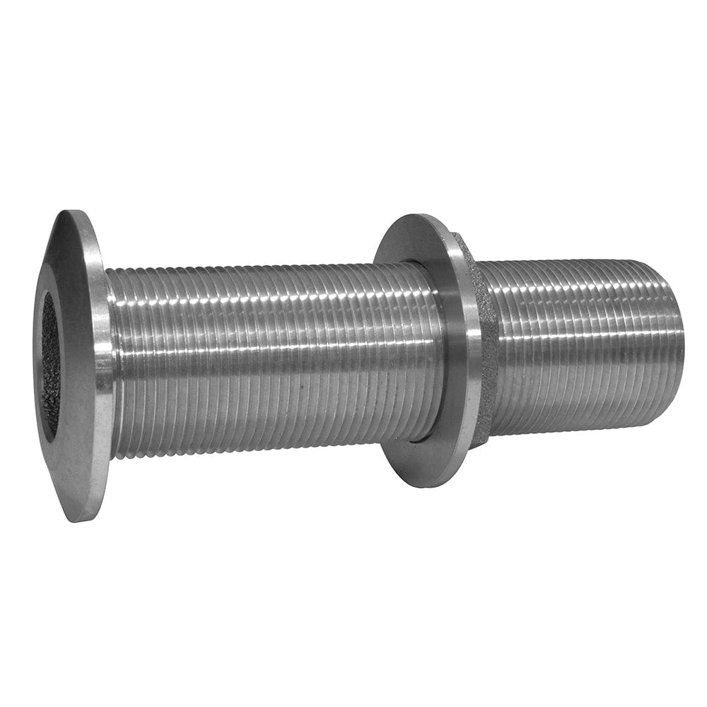 GROCO GROCO 1-1/4" Stainless Steel Extra Long Thru-Hull Fitting w/Nut Marine Plumbing & Ventilation