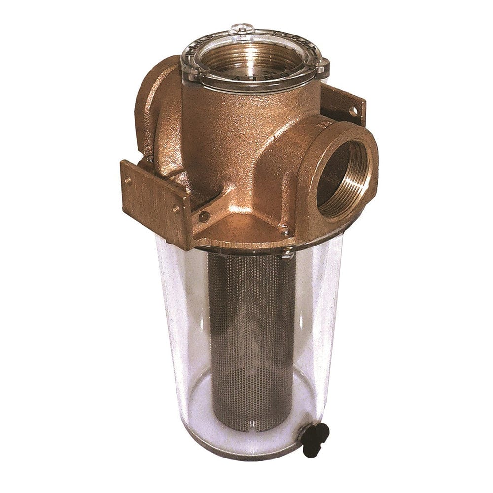 GROCO GROCO ARG-1250 Series 1-1/4" Raw Water Strainer w/Stainless Steel Basket Marine Plumbing & Ventilation