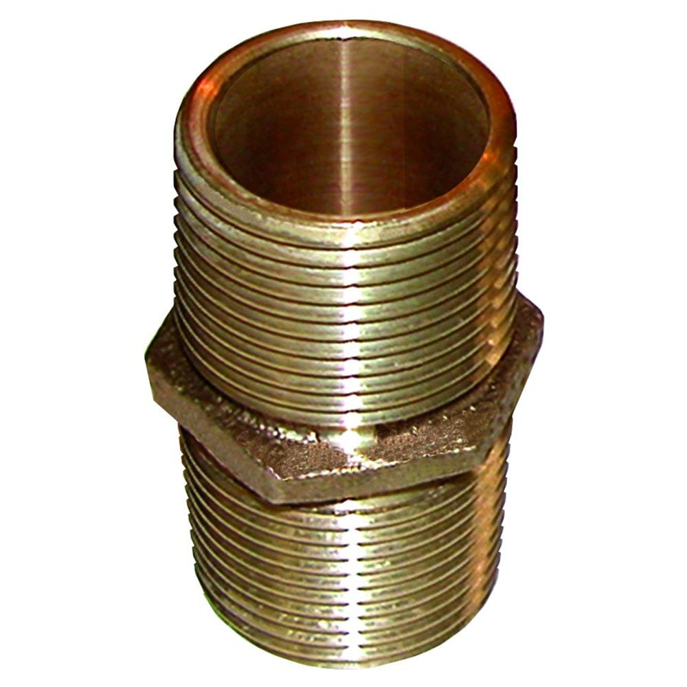 GROCO GROCO Bronze Pipe Nipple - 1-1/2" NPT Marine Plumbing & Ventilation