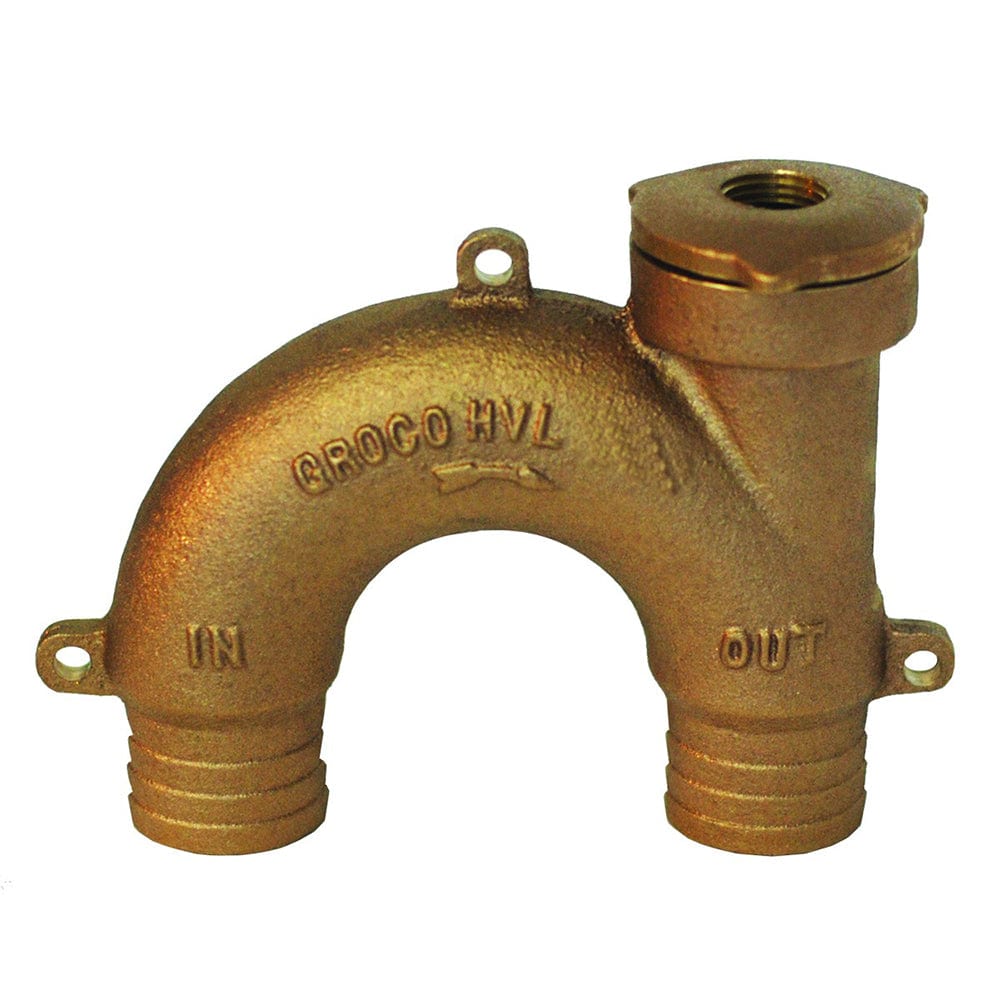 GROCO GROCO Bronze Vented Loop - 1-1/2" Hose Marine Plumbing & Ventilation