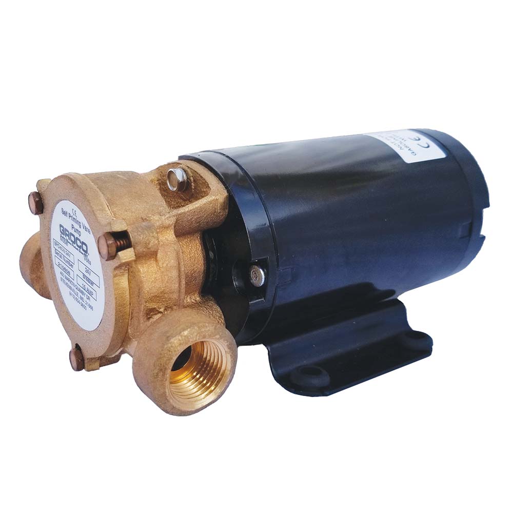 GROCO GROCO Heavy Duty Positive Displacement Vane Pump - 12V Marine Plumbing & Ventilation