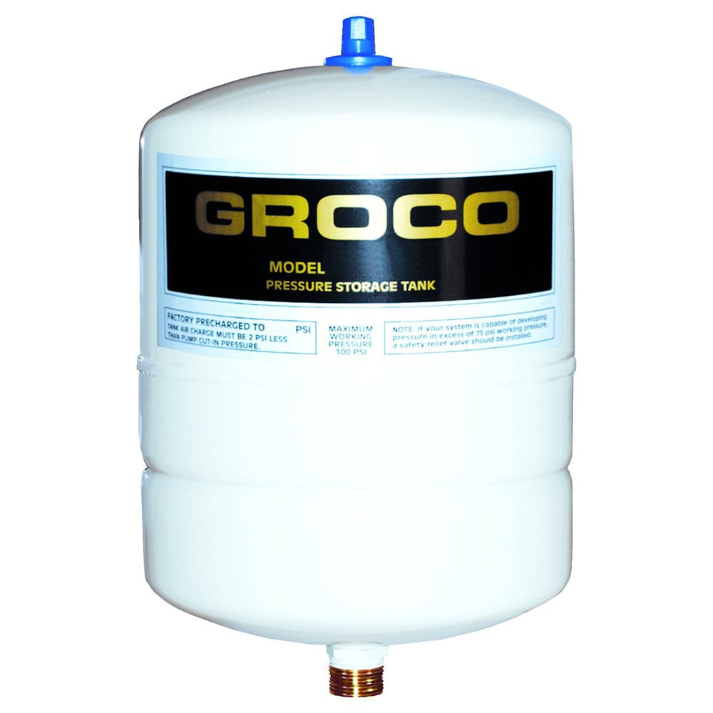 GROCO GROCO Pressure Storage Tank - 1.4 Gallon Drawdown Marine Plumbing & Ventilation