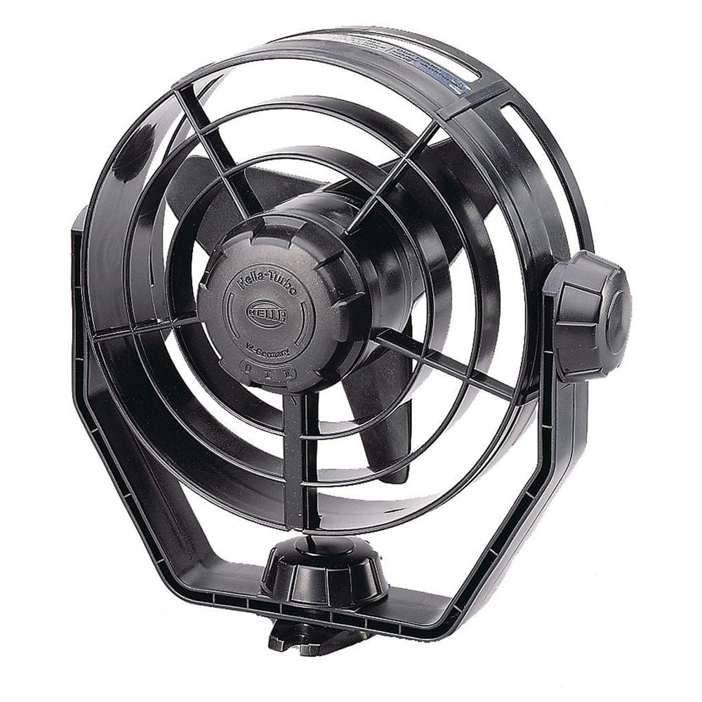 Hella Marine Hella Marine 2-Speed Turbo Fan - 12V - Black Marine Plumbing & Ventilation