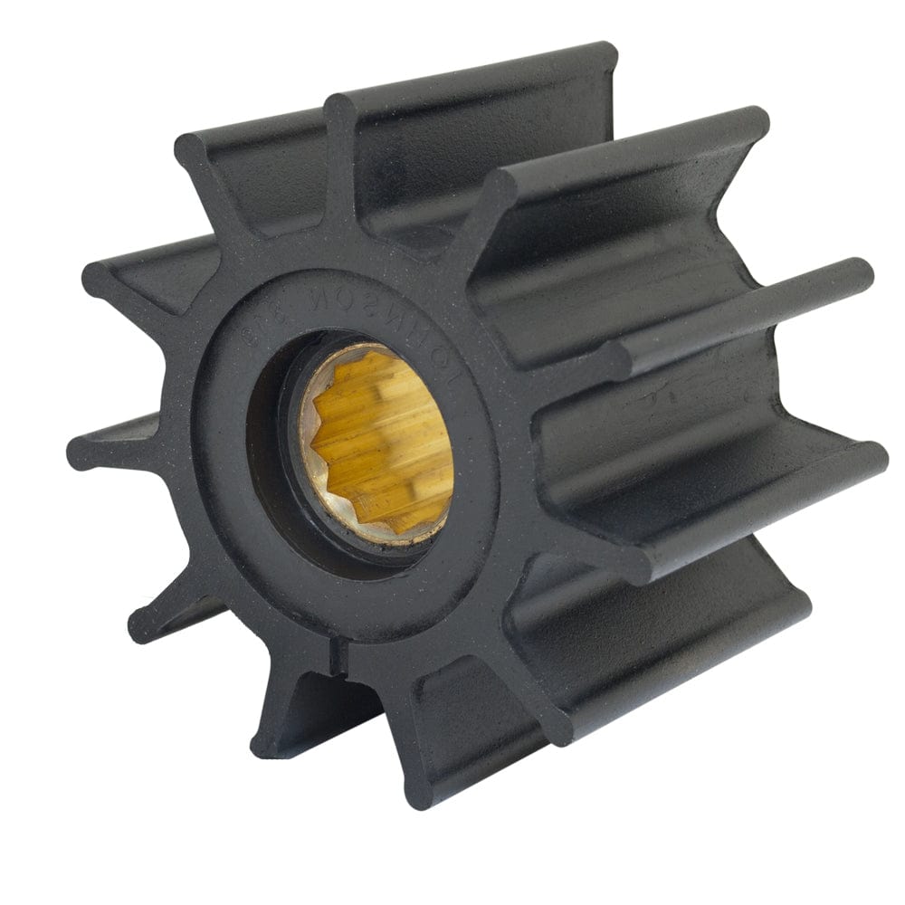 Jabsco Jabsco Impeller Kit - 12 Blade - Neoprene - 3-¾" Diameter - Brass Insert - Spline Drive Marine Plumbing & Ventilation