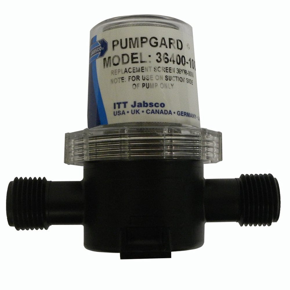 Jabsco Jabsco Pumpguard In-Line Strainer - 1/2" NPT Port Marine Plumbing & Ventilation