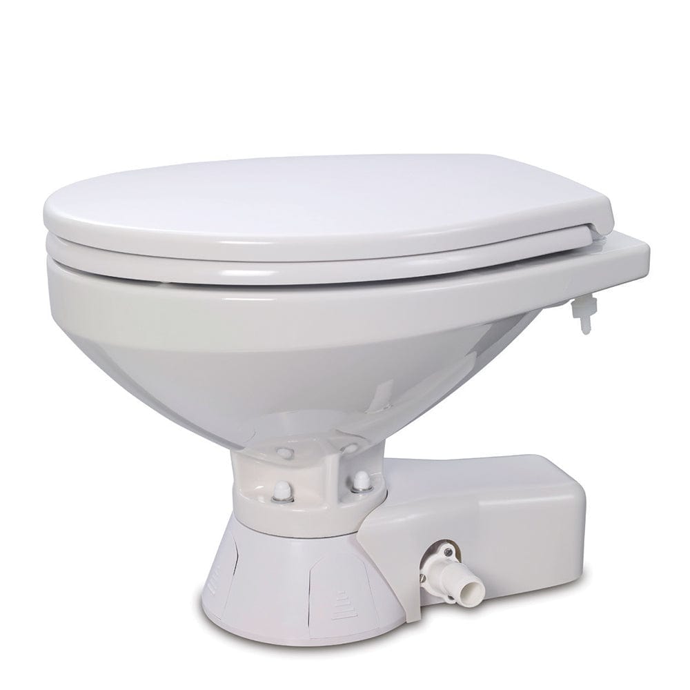 Jabsco Jabsco Quiet Flush Freshwater Toilet - Regular Bowl w/Standard Close Lid - 12V Marine Plumbing & Ventilation