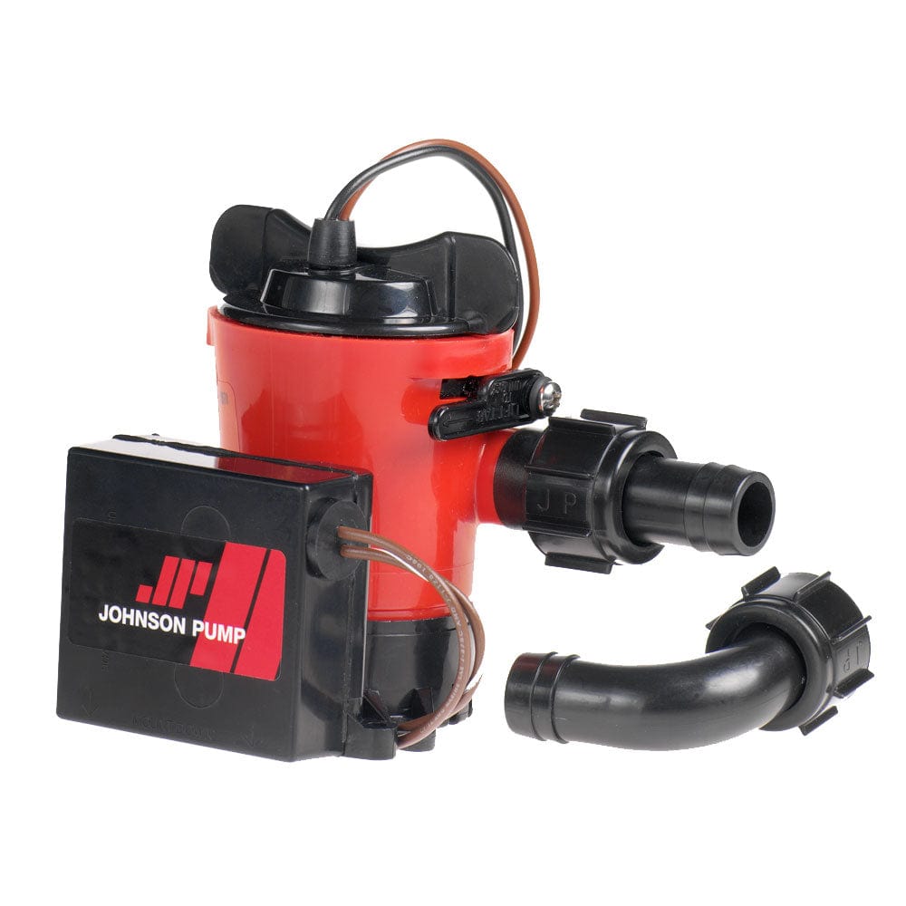 Johnson Pump Johnson Pump 500 GPH Auto Bilge Pump 3/4" Hose 12V Dura Port Marine Plumbing & Ventilation