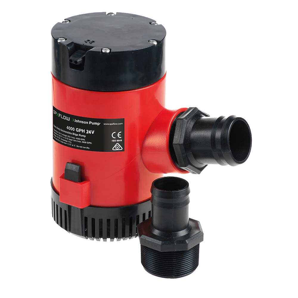 Johnson Pump Johnson Pump Heavy Duty Bilge Pump 4000 GPH - 24V Marine Plumbing & Ventilation