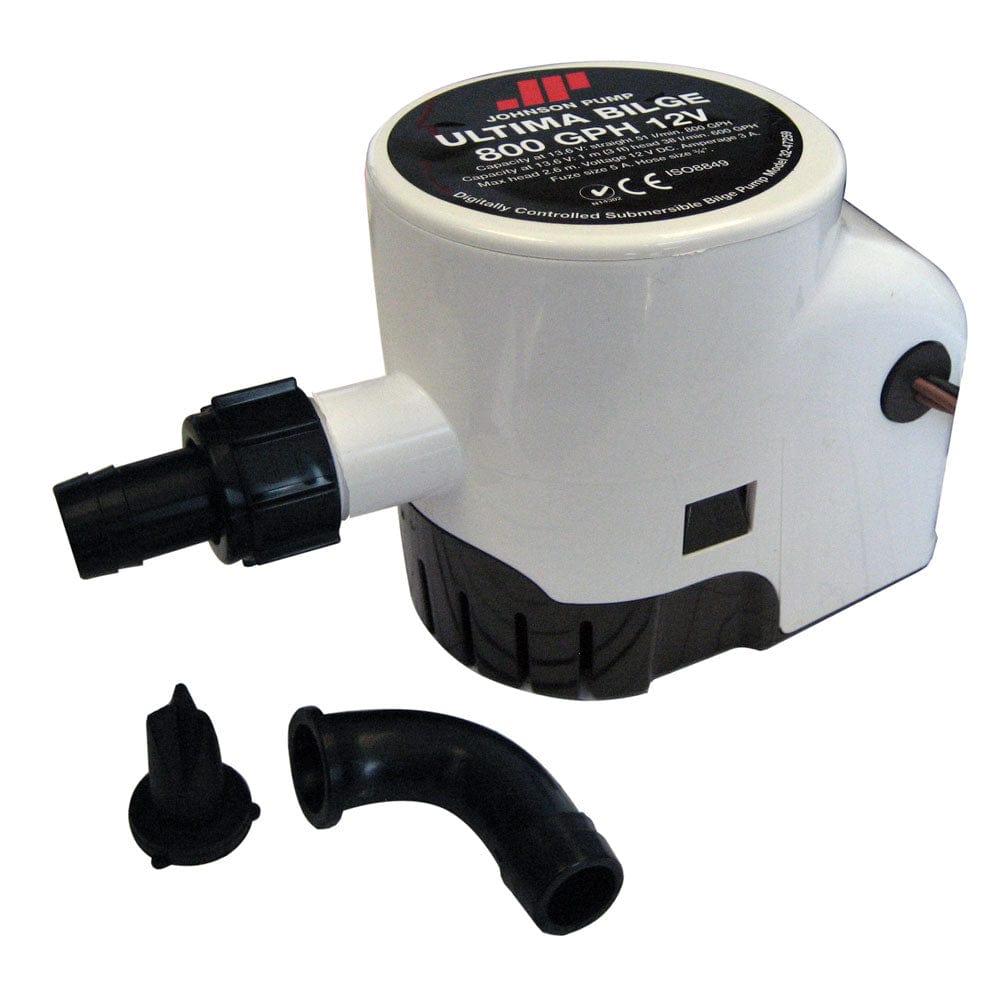 Johnson Pump Johnson Pump Ultima Bilge 800 GPH 3/4" Hose Dura Ports Marine Plumbing & Ventilation