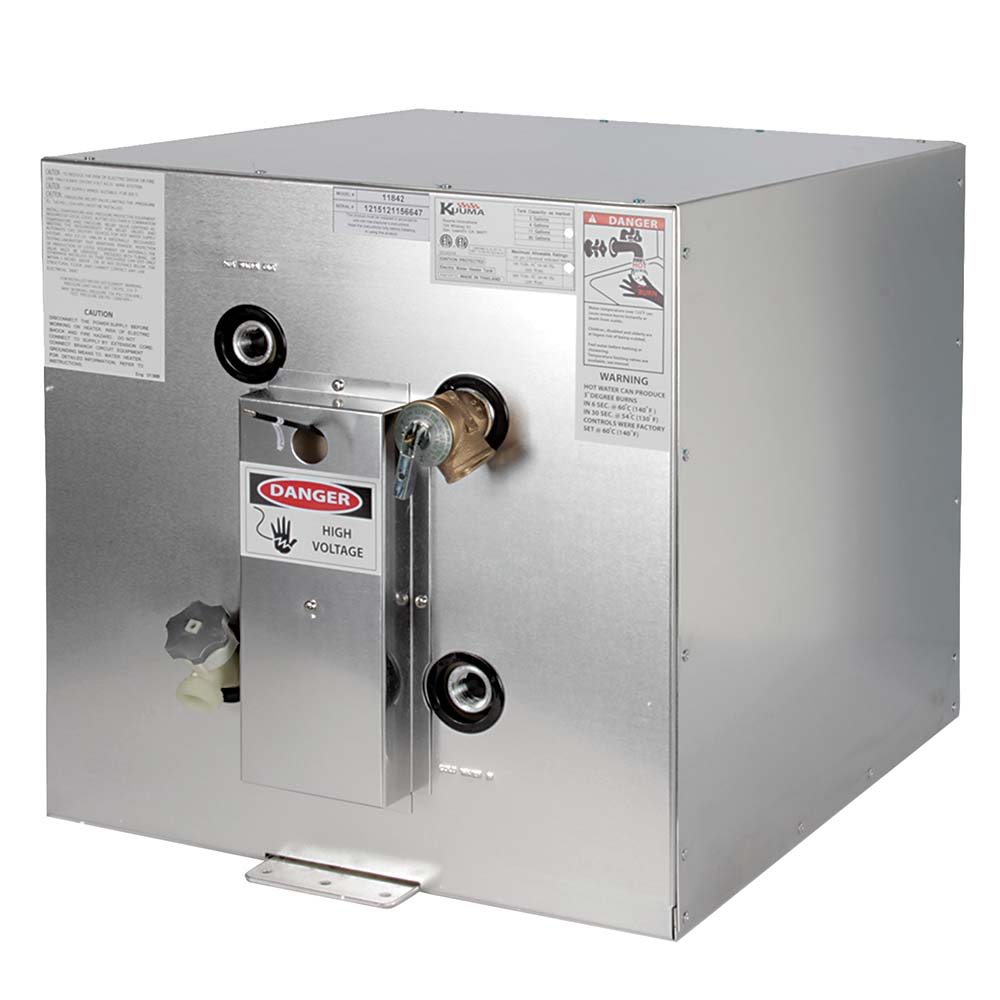 Kuuma Products Kuuma 11 Gallon Water Heater - 120V Front Heat Exchange Front Back Mount Marine Plumbing & Ventilation