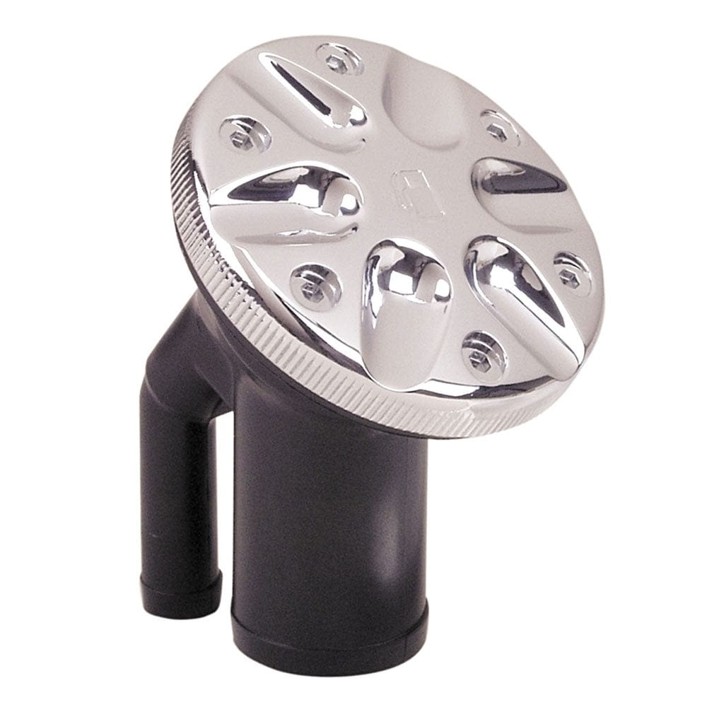 Perko Perko 0590 Vented Fill f/1-1/2" Hose - Angled Neck - Chrome Marine Plumbing & Ventilation