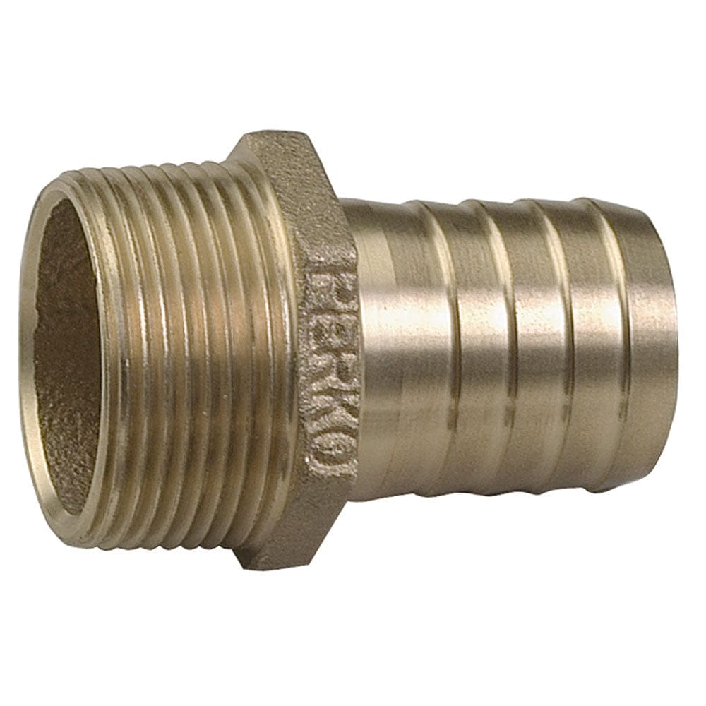 Perko Perko 1-1/2 Pipe To Hose Adapter Straight Bronze MADE IN THE USA Marine Plumbing & Ventilation