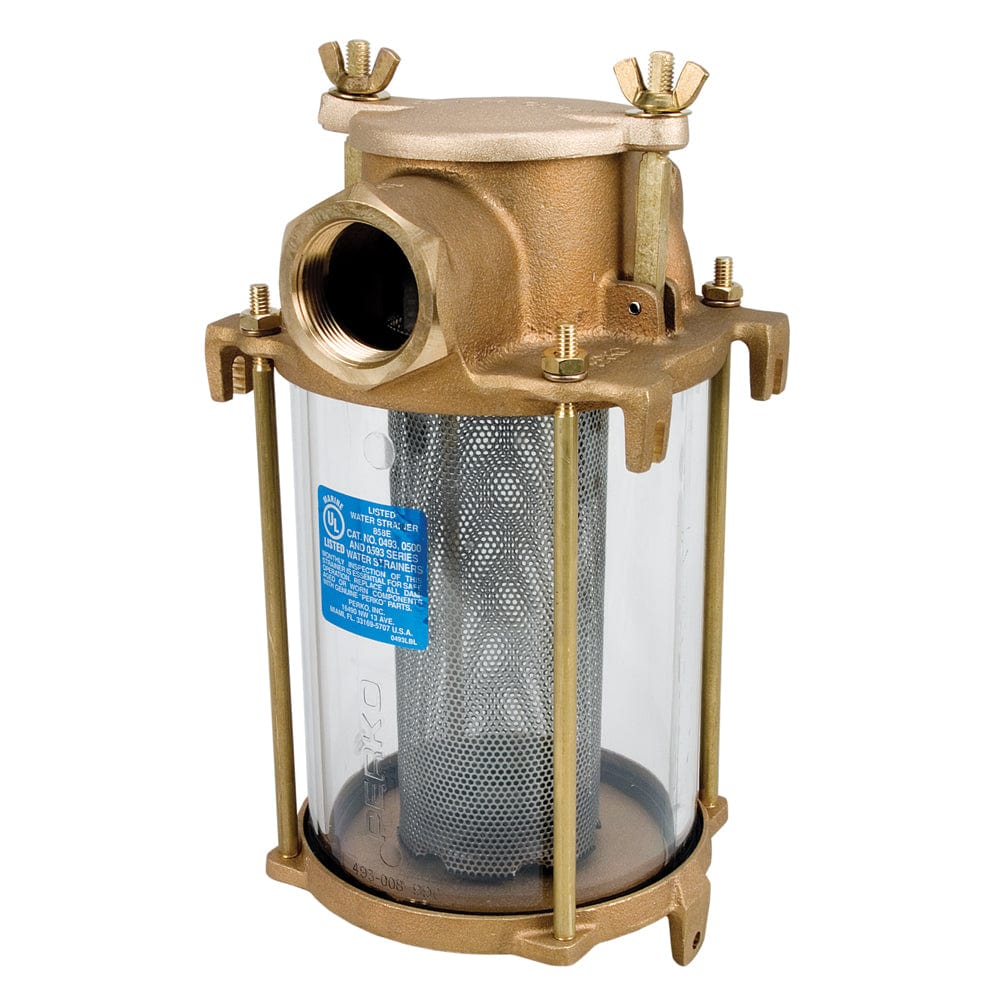 Perko Perko 1-1/4" IPS Intake Strainer Bronze Made in the USA Marine Plumbing & Ventilation