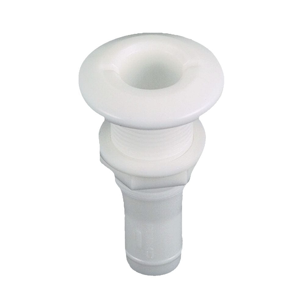 Perko Perko 1/2" Thru-Hull Fitting f/ Hose Plastic MADE IN THE USA Marine Plumbing & Ventilation