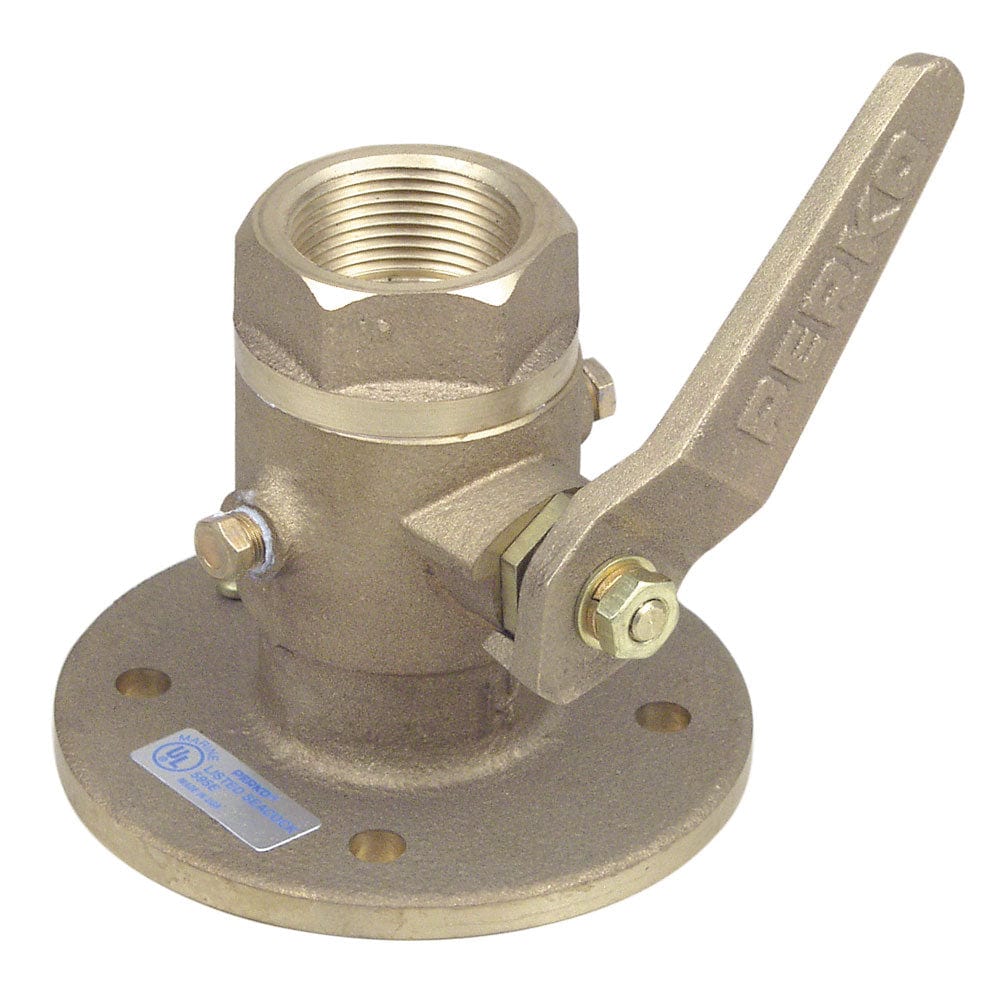 Perko Perko 1" Seacock Ball Valve Bronze MADE IN THE USA Marine Plumbing & Ventilation