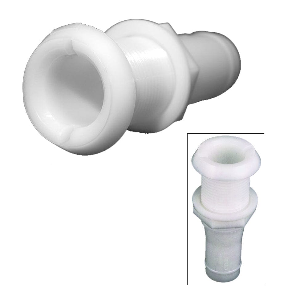 Perko Perko 3/4" Thru-Hull Fitting f/Hose - Plastic Narrow Flange Marine Plumbing & Ventilation