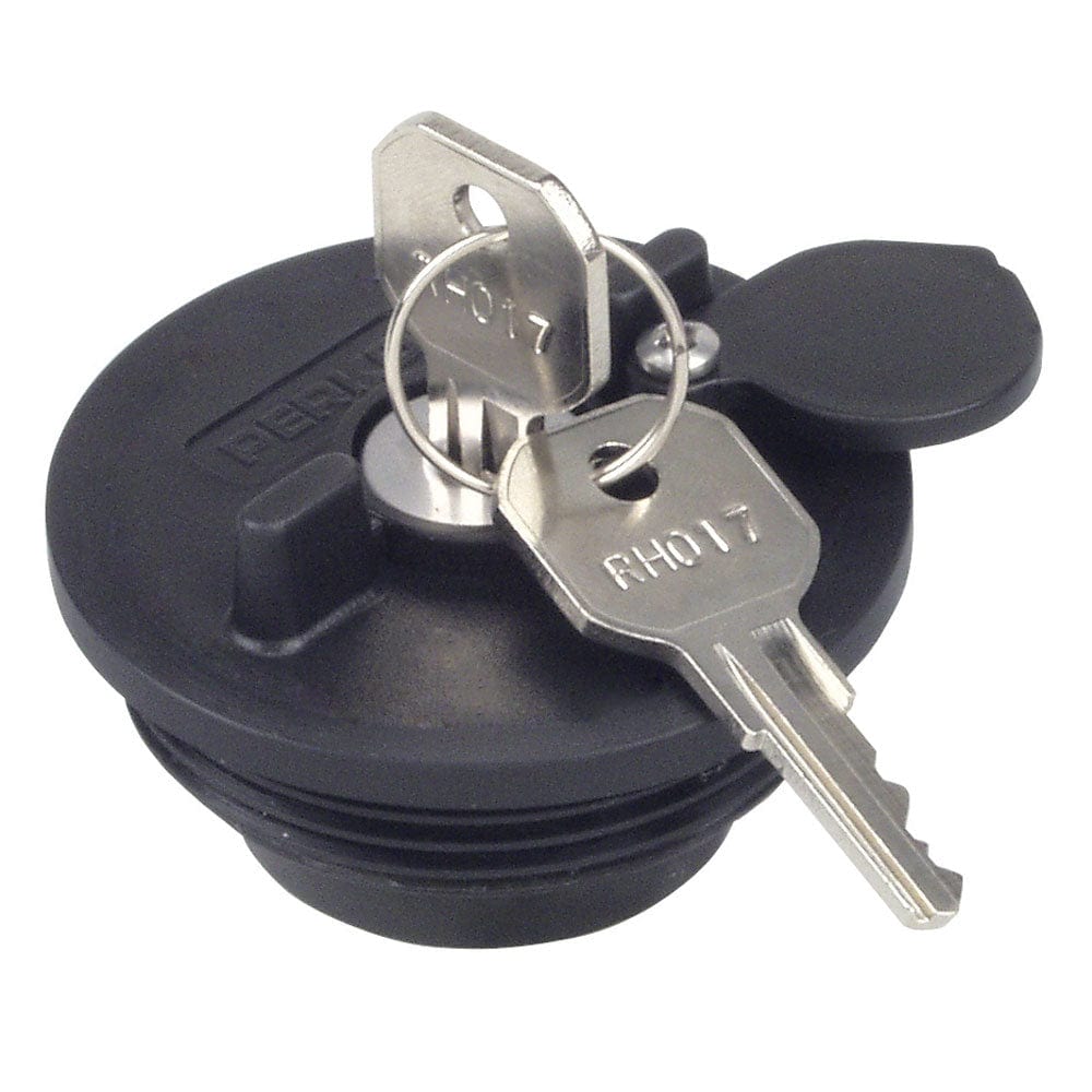 Perko Perko Fuel System Locking Cap f/ 1-1/2" Non-Vented Fills Marine Plumbing & Ventilation