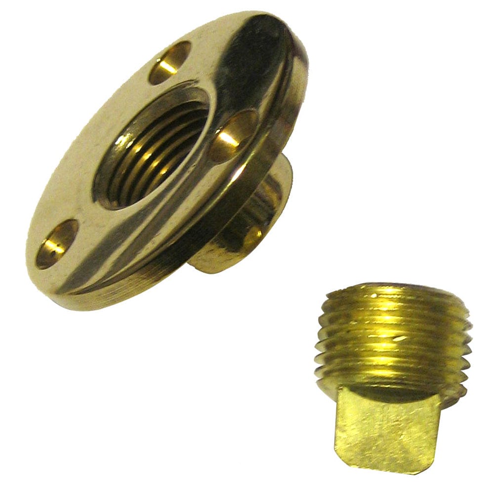 Perko Perko Garboard Drain & Drain Plug Assy Cast Bronze/Brass MADE IN THE USA Marine Plumbing & Ventilation