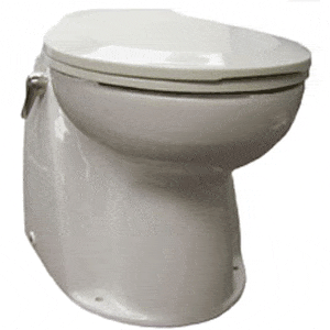 Raritan Raritan Atlantes Freedom® w/Vortex-Vac - Household Style - White - Remote Intake Pump - Smart Toilet Control - 12v Marine Plumbing & Ventilation