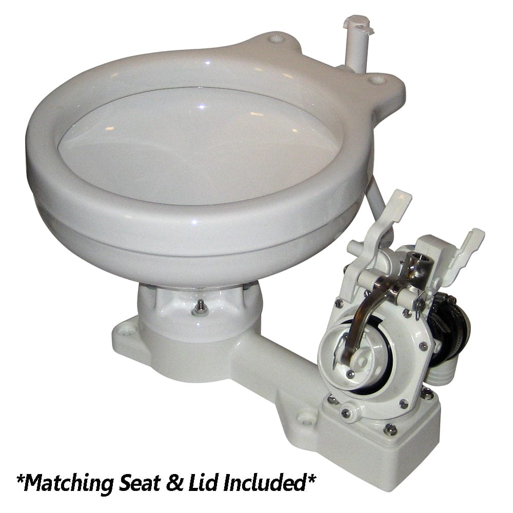 Raritan Raritan Fresh Head - Fresh Water Flush - Manual - Household Style - Right Hand Operation Marine Plumbing & Ventilation