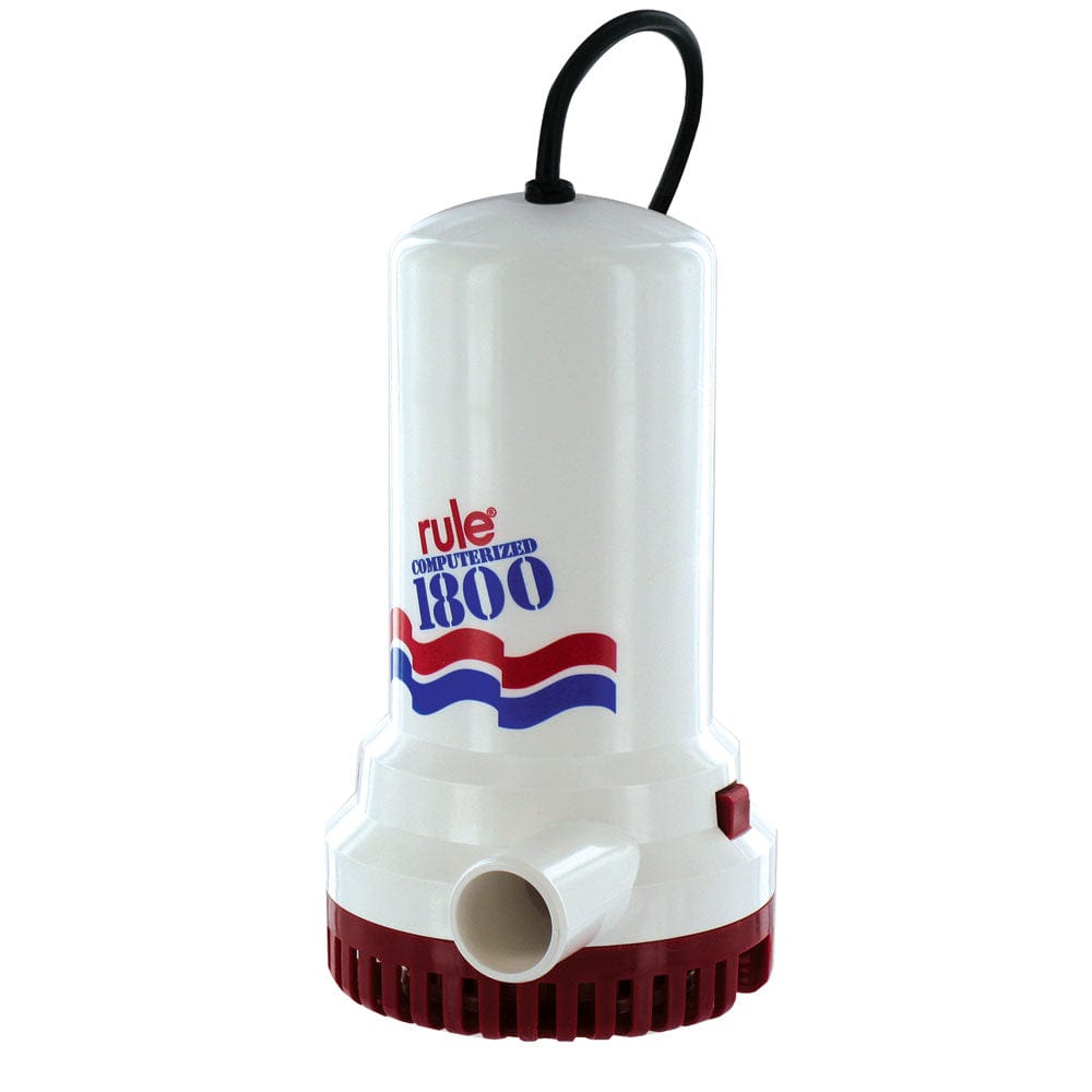 Rule Rule 1800GPH Sump/Utility Pump w/24' 110vac Cord Marine Plumbing & Ventilation
