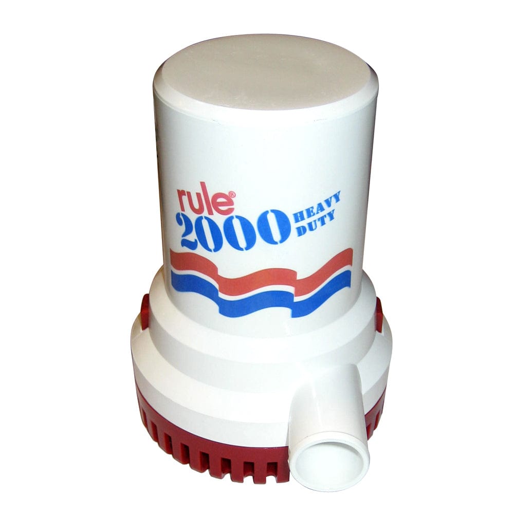 Rule Rule 2000 G.P.H. Non-Automatic Bilge Pump - 24V Marine Plumbing & Ventilation